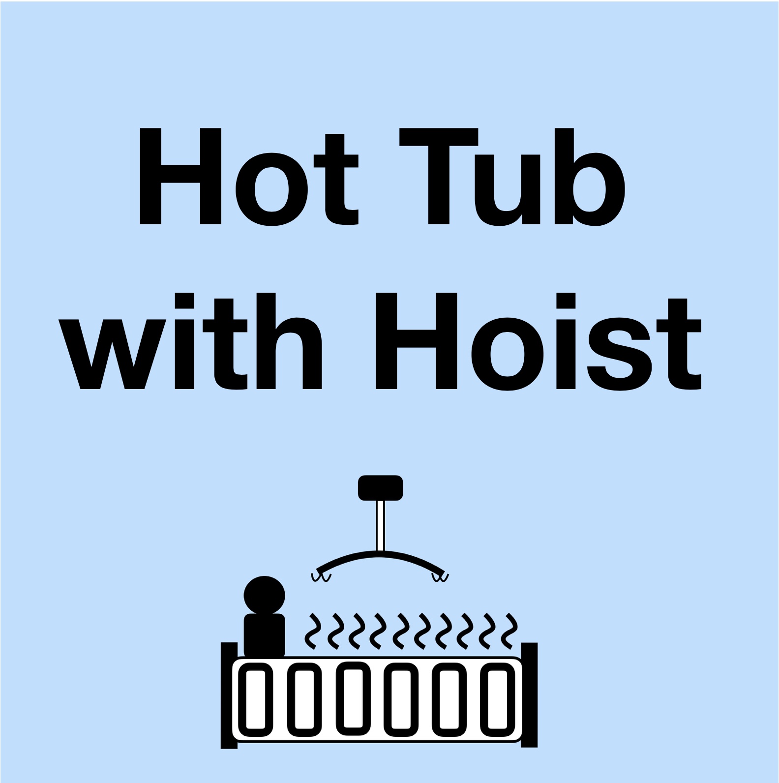 Hot Tub Hoist In Ocean Cruising