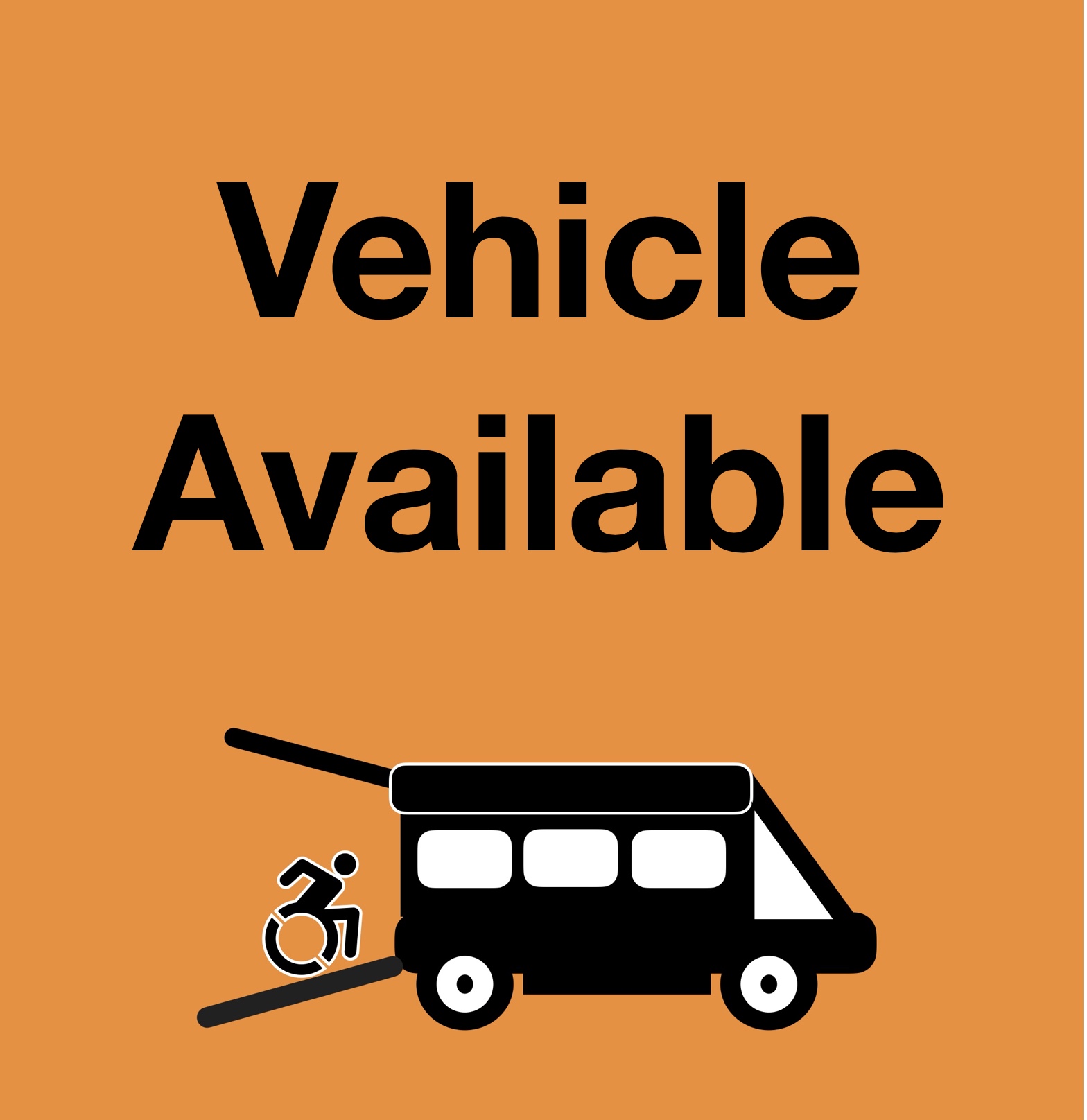Accessible Vehicle Available