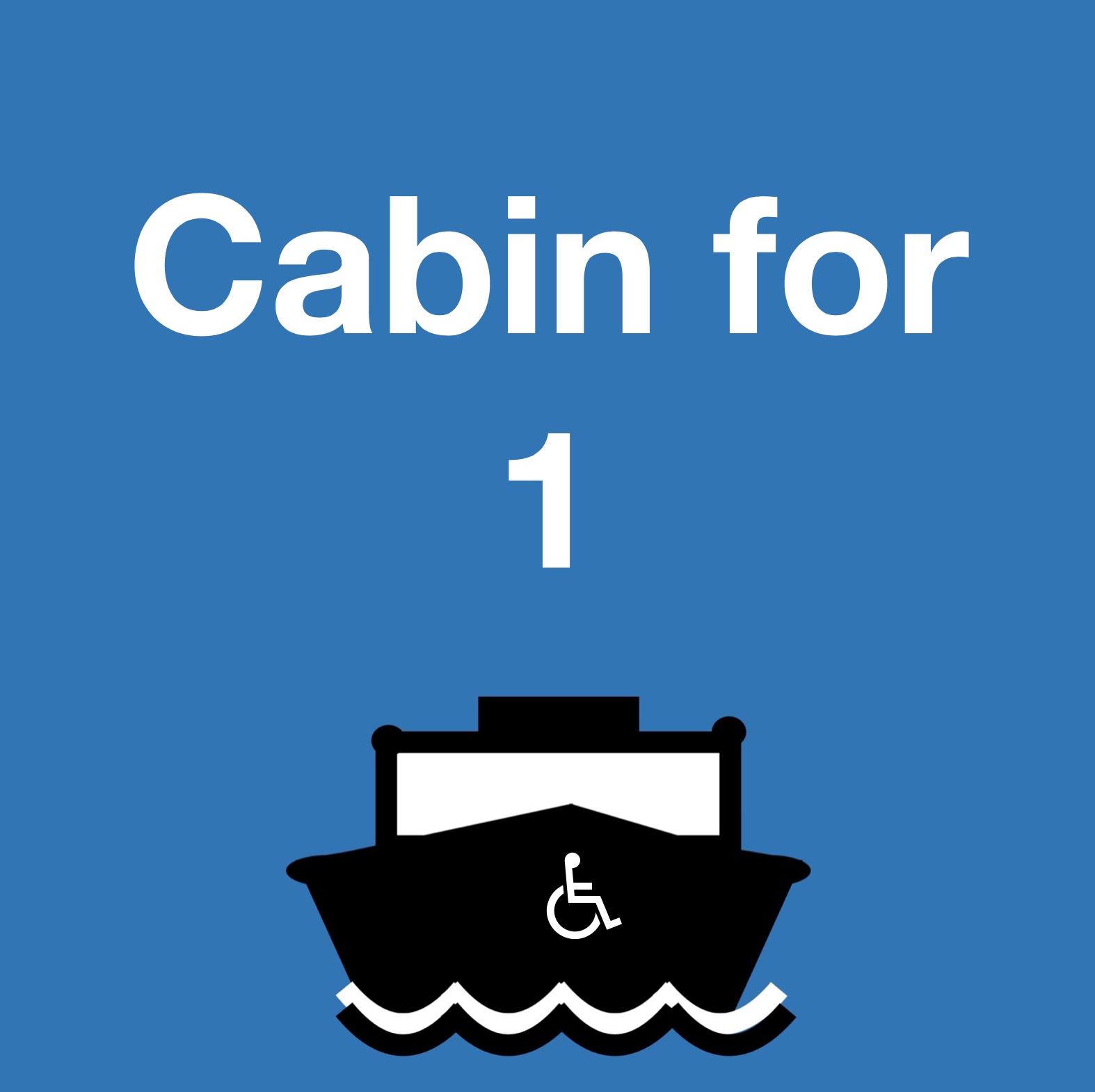 Accessible Cabin for 1
