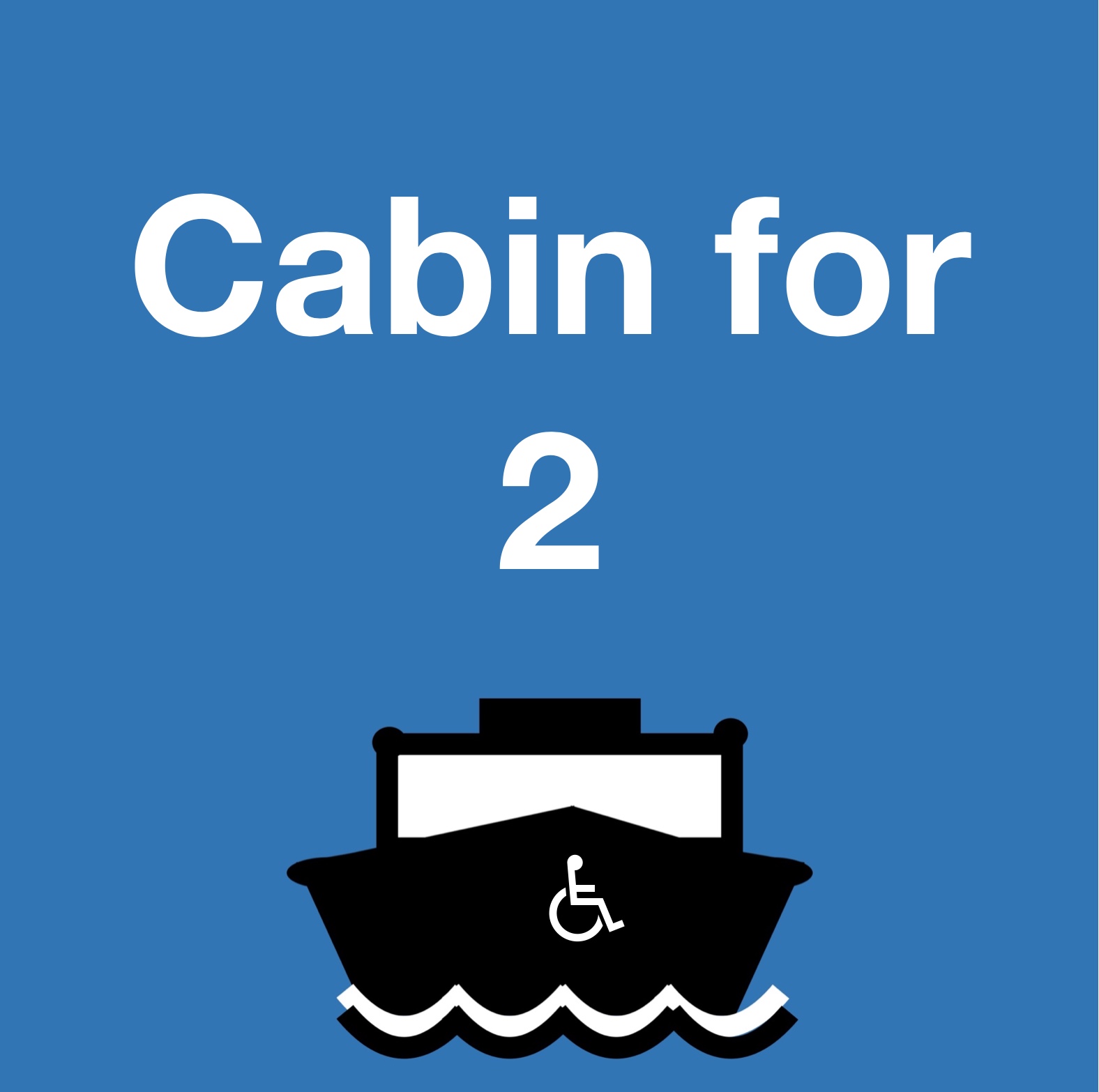 Accessible Cabin for 2